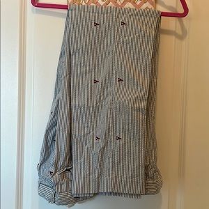 Polo seersucker pants